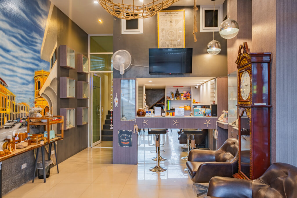 Good Breeze Hostel interior — boutique hostel in Old Phuket Town